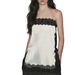 Summer Women's Lace Trimmed Satin Strapless Vest Waist Cinching Top in Stock_ecoleips.com