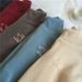 Women's High Neck Fleece Zip-Up Hoodie - Soft Sherpa Lined Winter Pullover With Embroidery, Cozy Oversized Sweatshirt For Casual Wear_ecoleips.com