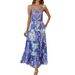 2026 Summer Cross-Border Supply Independent Station Sexy Strapless Sleeveless Printed Long European And American_ecoleips.com