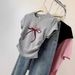 Women's Slim Fit T-Shirt Short Sleeve round Neck Elegant Design Straight Shoulder Summer Top 2026 New Arrival_ecoleips.com