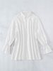 Tencel Striped Loose Beach Cardigan Women's Vacation Sun Protection Bikini Cover Up Swimsuit Outerwear Shirt Style_ecoleips.com
