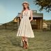 Bodycon Off-shoulder Design European American Sexy Dress, Cross-border Embroidered Gentle And Alluring Summer Dress_ecoleips.com