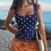 Voya Women's European And American Y2K Hot Girl Fashion T-Shirt Camisole Top Women's Clothing 2026 Summer_ecoleips.com