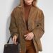 Women's Blazer Coat - Vintage Loose Fit Long Sleeve Jacket With Pockets, Elegant Casual Office Wear_ecoleips.com