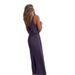 Women's Clothing Internet Celebrity Same Style Gold Ribbon Trim Waist V Neck Loose Suspender Jumpsuit_ecoleips.com