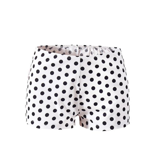 Women's Fashion Polka Dot Print Camisole Top And 7/8 Pants Set European American Style Waist Lifting Design Sexy Outfit_ecoleips.com