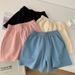 High-Waisted Summer Casual Shorts for Women Stylish Loose Fit Slim Fit Hot Pants Comfortable Wearing at Home New 2025 Style_ecoleips.com