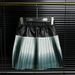 Women's Clothing High Waisted Color Block Pleated Mini Skirt Women's Slimming A-Line Gradient Design Leather Skirt For Summer Fashionable_ecoleips.com