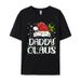 European And American Cross-border Foreign Trade Women's Clothing Christmas-themed Round-neck Printed Short-sleeve_ecoleips.com