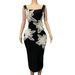 Women's Clothing Dress One Shoulder Hip Design Elegant Bandage Evening Dress_ecoleips.com