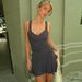 Women's Sexy Low Cut Polka Dot Print Two Piece Set with Sleeveless Tank Top And Mini Skirt European And American Style_ecoleips.com