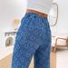 2025 Spring New Cross-Border European And American Heart-Crochet Denim Jeans Women's Casual Washed Straight-Leg_ecoleips.com