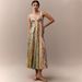 European And American Style Linen Printed Camisole Dress Women's Casual Summer Spring INS Style Vacation Dress_ecoleips.com