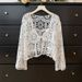 Bohemian Ethnic Style Hollow Out Crochet Thin Long Sleeve Sun Protection Knitted Cardigan Women Summer Lace-Up Top AL202_ecoleips.com