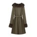 Women's Fringed Suede Jacket - Vintage Boho Chic Coat For Fall & Winter, Casual & Dressy Outfits_ecoleips.com