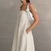 Women's Clothing Summer New Holiday Style Dress Khaki Cotton And Linen Tube Top Backless Long Dress Female_ecoleips.com