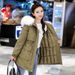 girl Mid-Length Down Jacket Winter 2025 New Korean Style Loose Thickened Parka Casual Women's Cotton Coat_ecoleips.com