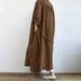 K New Casual Long Sleeved Shirt Versatile Long Windbreaker Jacket_ecoleips.com