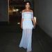 Women's European American Style Off-Shoulder Dress Pleated Mesh Patchwork See Through Spring Summer Sexy Clothing_ecoleips.com