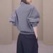 High-end Versatile Women's Sweatshirt 2026, Stand-up Collar, Half-zip, Casual Korean Style, Loose Fit, Slimming, Unique_ecoleips.com