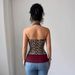 2026 European And American Fashionable Halter Neck Leopard Print Slim Fit Backless Sleeveless Top_ecoleips.com