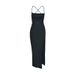 AC032 Fashionable Summer Elegant Socialite Style Women's Clothing, Strapless Off-Shoulder Bodycon Dress_ecoleips.com