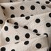 Suitable For All Seasons French Style Cotton Linen Polka Dot Wide Leg For Women 2024 Summer Thin Casual High Waist Straight Loose Cropped Pants_ecoleips.com
