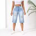 Women's Clothing High Quality Elastic Hole Denim_ecoleips.com