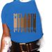 Summer European And American Cross-border Foreign Trade Plus-size T-shirt, Round-neck Casual Loose-fitting Short-sleeve_ecoleips.com