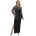 2025 Autumn New Women's Clothing Sequin Tassel Blouse Strap Long Dress Two-Piece Set_ecoleips.com