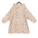 Aria Basics Cross-border Plus-size Women's European American Pajamas, Autumn And Winter Leopard Print Flannel Hooded One-piece Warm_ecoleips.com