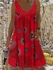 2026 European And American New Style Women's Digital Print Off-Shoulder Sexy Strap Loose Lace Casual Dress_ecoleips.com