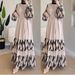 Women's Clothing Middle Eastern Robe Women's Striped Long Skirt Fashion With Belt Dress_ecoleips.com