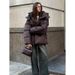 girl Cross-Border Jacket 2024 Autumn Winter Fashion European And American New Style Cotton Coat For Women Loose Fit_ecoleips.com