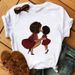 Summer European And American Cross-border Foreign Trade Plus-size T-shirt, Round-neck Casual Loose-fitting Short-sleeve_ecoleips.com