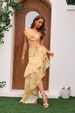 Women's Butterfly Swimsuit Backless Two Piece Printed One Piece Sexy Beach Resort Suit_ecoleips.com