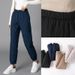 Wide-Leg Women, Autumn Winter Thickened Warm For Middle-Aged And Elderly, Slimming Plus Size Casual Straight-Leg Outer_ecoleips.com