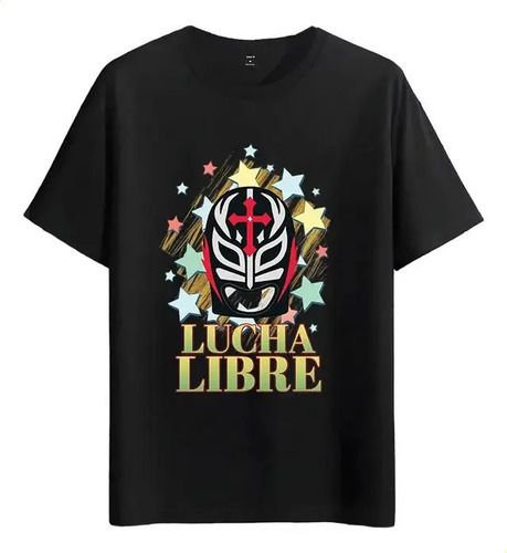 Women's T-Shirts Tshirt Muscle Freaks Wrestling Style Rey Mysterio Mask_ecoleips.com