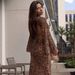 Summer New Arrival Sexy Leopard Print Tie Deep V Neck Cut Out Long Sleeve Dress For Trendy Hot Girls Casual Party Outfit_ecoleips.com