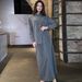 Women's Clothing New Fashion Long Sleeved Suit Shirt Skirt Casual Suit_ecoleips.com