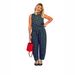 Aria Basics 2025 Cross-Border European American Women's Fashion TK New Solid Color Plaid Loose Casual Sleeveless Vest And_ecoleips.com