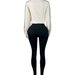 Women's Drawstring Waist Nylon Top Yoga Pants Two Piece Suit HR25081 European American Fashion Sports Leisure Clothing_ecoleips.com
