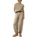 New European American Foreign Trade Women's Suit 2025 Cross-border Solid Color New Product With Pocket Design And_ecoleips.com