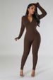 K New Casual Zipper Sports Jumpsuit_ecoleips.com