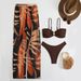 New 2025 Three Piece Swimsuit Bikini Set for Women European And American Style Beach Vacation Cross Border Trade_ecoleips.com