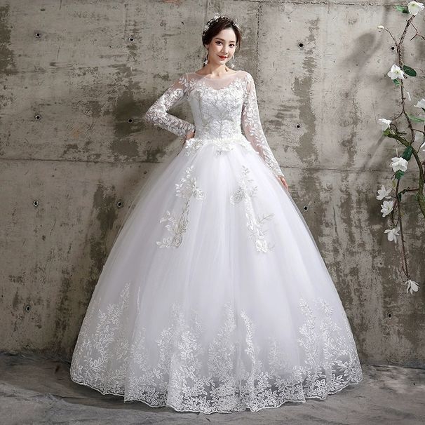Wedding Dress Forest Style Super Fairy Dream Wedding Dress New Temperament Bride Wedding One Shoulder Palace Wedding Dress Simple_ecoleips.com