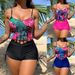 Women’s Bikini Set – Floral Print Swimwear With Soft Padded Top & Comfortable Fit (Trendy & Supportive For Beach & Pool)_ecoleips.com
