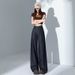 Wholesale White Wide-leg Pants, Tencel Denim Jeans Spring/summer Cool-touch, Water-resistant, Windproof, Dustproof,_ecoleips.com