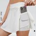 Women's Clothing Two-piece Yoga Clothes Short Skirt Sports Culottes Running Fitness Tennis Basic Sports Skirt_ecoleips.com