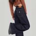 Denim Blue Wide-leg Jeans For Women, 2025 Autumn And Winter New Style, High-waisted, Loose, Slimming, Petite,_ecoleips.com
